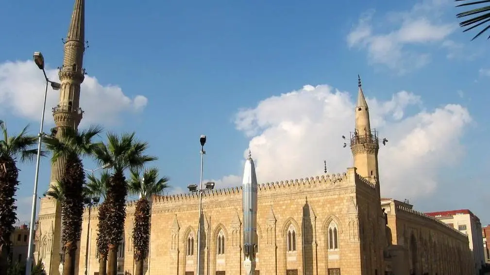 Al Hussein mosque interior Cairo Visit Egypt Tours